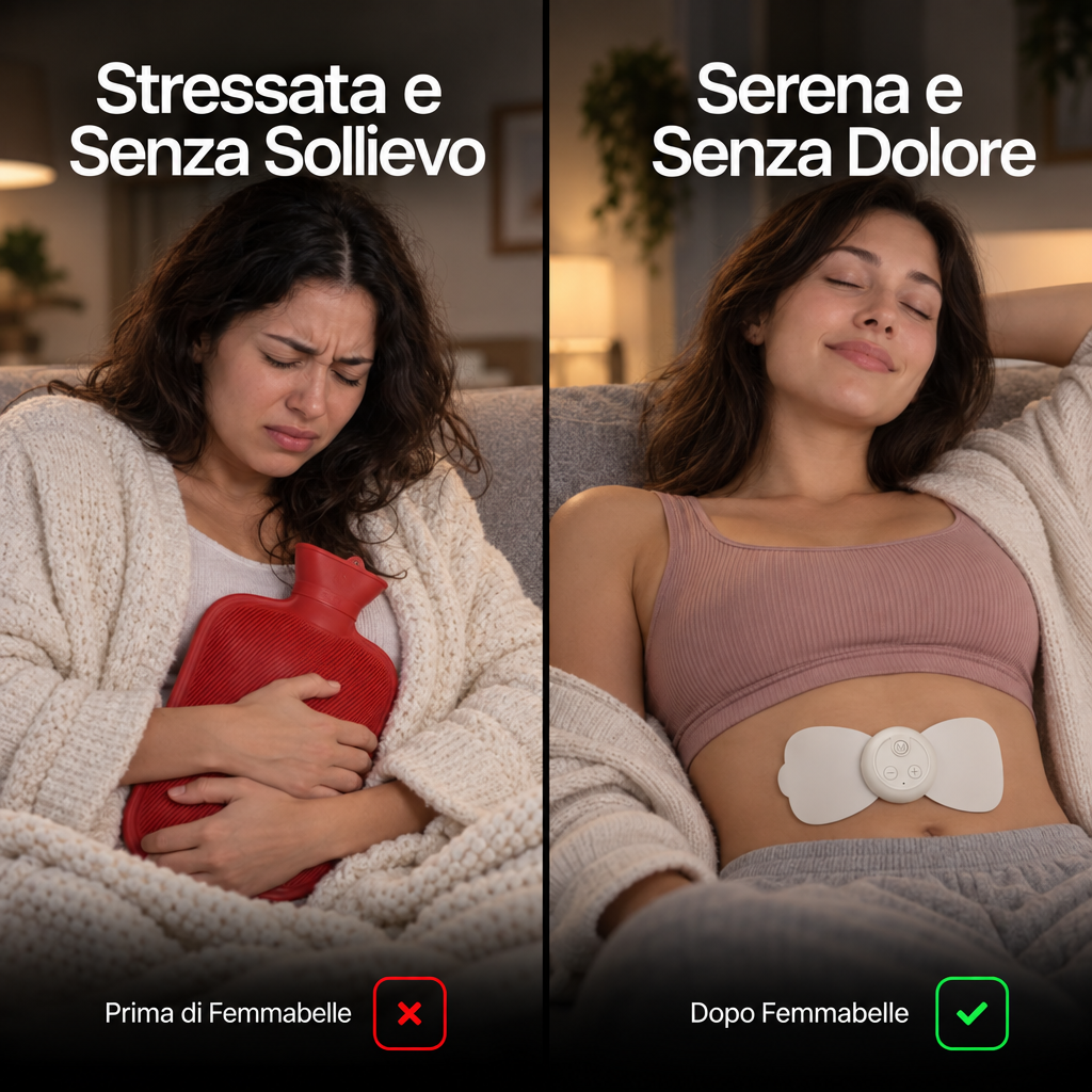 FemmaBelle™ Dispositivo per il sollievo istantaneo dal dolore mestruale